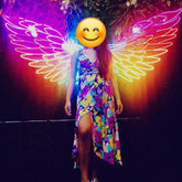Custom Neon Led Light Wings | angel wings led neon sign | best neon background | 
best neon led strip lights - BBD GIFTS